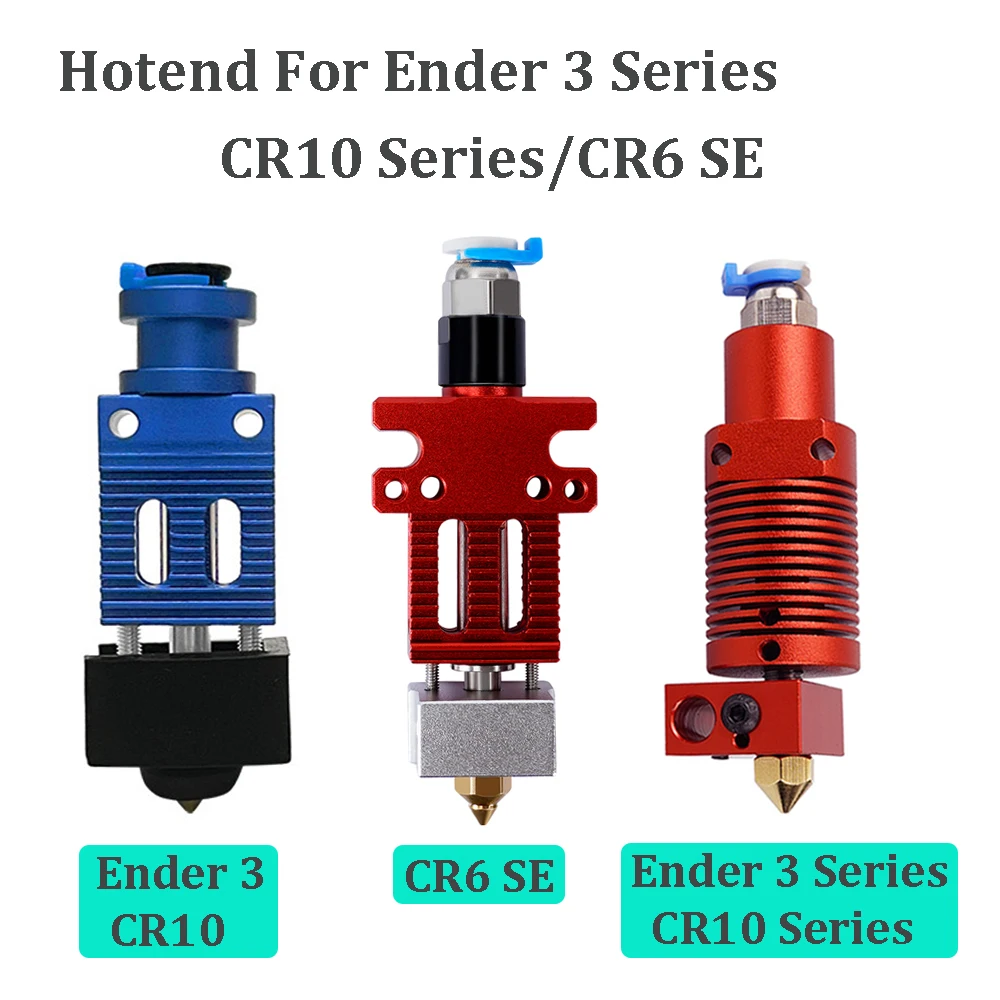 All Metal MK8 Extruder Kit 3D Printer Hotend CR6 SE J-head Hot End For Creality CR10 CR10S Pro Ender 3 /Pro CR-6 SE Print Head