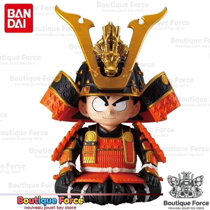 

Bandai Dragon Ball Young Son Goku Samurai Armor Figure Official Anime Collectible Action Figure with Detailed Sculpture and