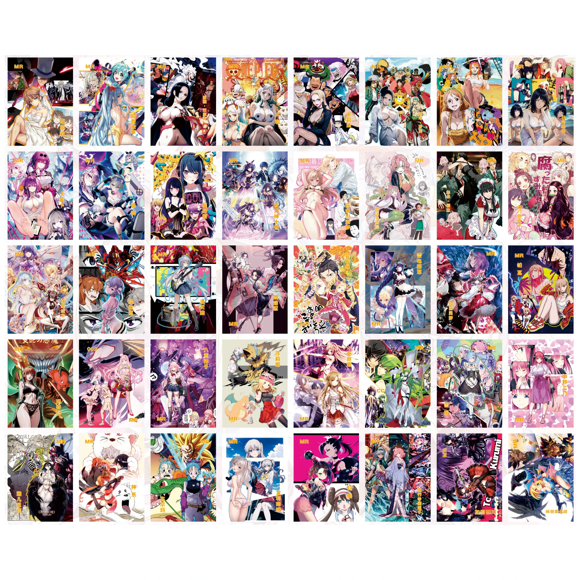 Diy Self Made 40Pcs/set K1 Goddess Story Collectione Card Game Anime Cute Female Character Card Gift Toy Nami Marnie Robin Card