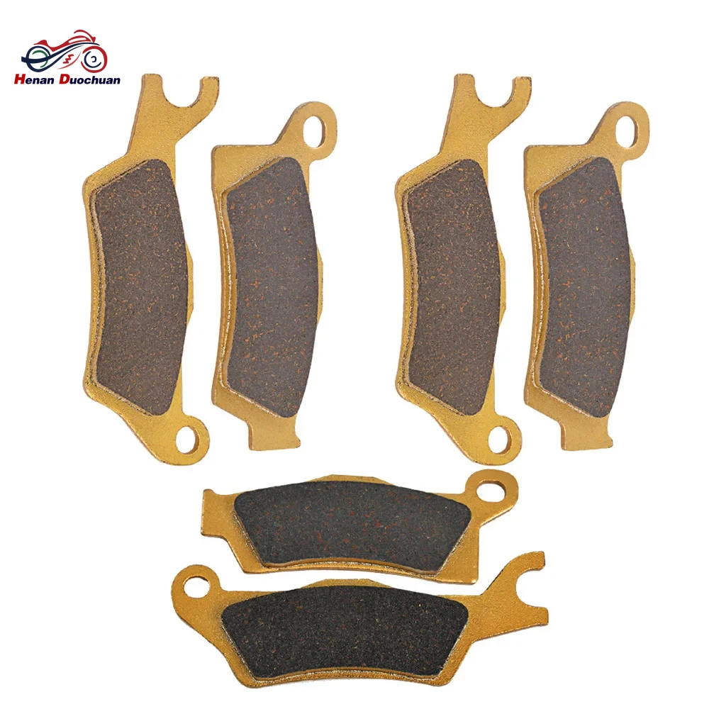 

Ceramic Front & Rear Brake Pads for Can Am Outlander 450 570 650 800 1000 MAX 6x6 / Renegade 500 570 650 800 850 1000 2012-2022