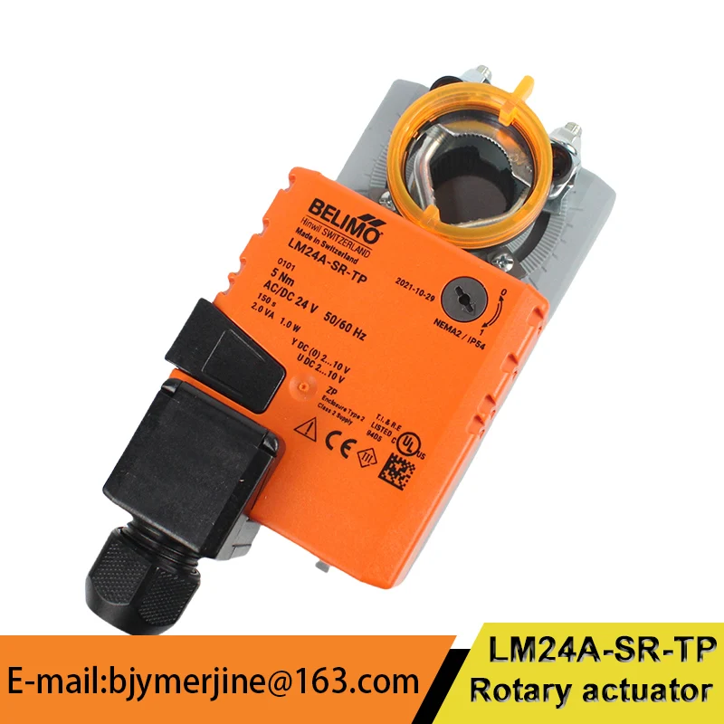 BELIMO LM24A-SR-TP 5Nm AC24V DC24V Ventilation drive Modulating damper actuator in stock original CE IP54