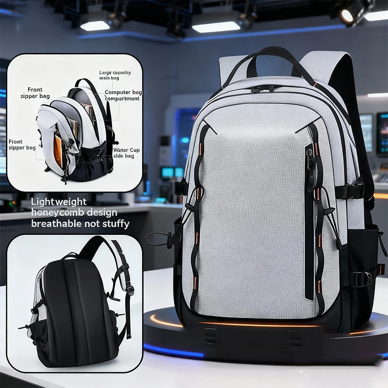 

New outdoor hiking backpack, waterproof large capacity backpack, men's and women's travel backpack, lightweight sports backpack