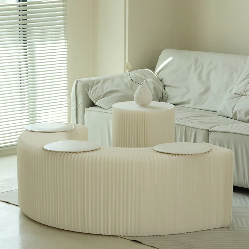 Custom Color Multi-Functional Leisure 6-Person Paper Bench Living Room Bench Indoor Bench