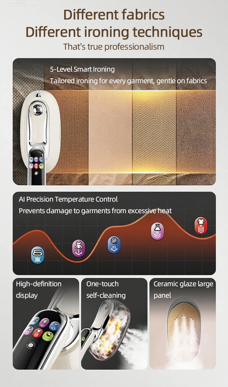 Portable Steam Iron Details