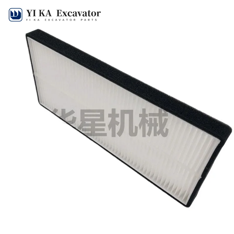 For XCMG XE75D 60D 80D Air Conditioning Filter Element Filter Grid Air Conditioning Filter Excavator Filter Element Accessories