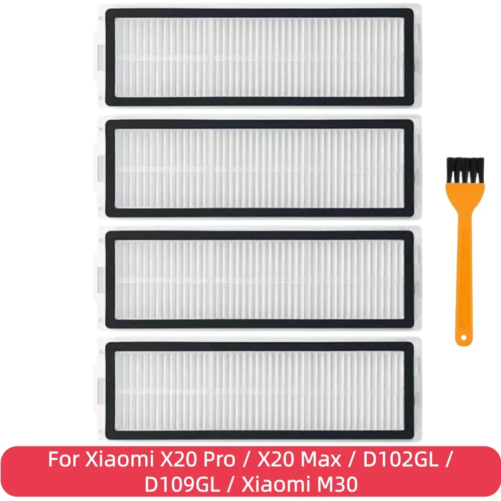 Filters for Xiaomi X20 Pro/ Xiaomi X20 Max/D102GL/D109GL/ Xiaomi M30/ Robot Vacuum Cleaner Replacement Part, Accessories Filter