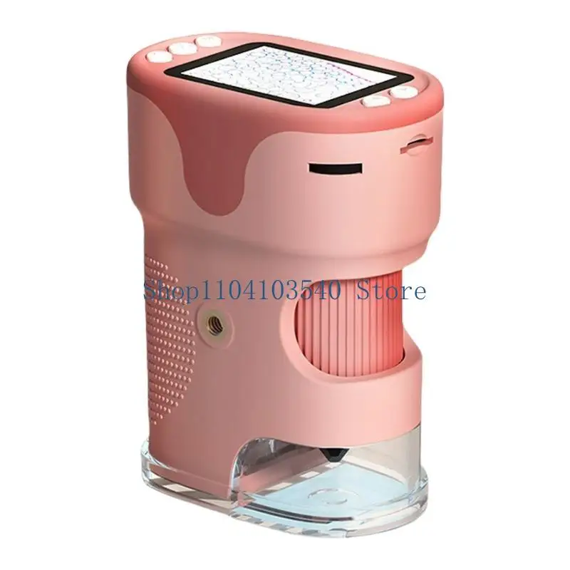 02DC Portable Microscope User Friendly Microscope Plastic for Micros World Observation