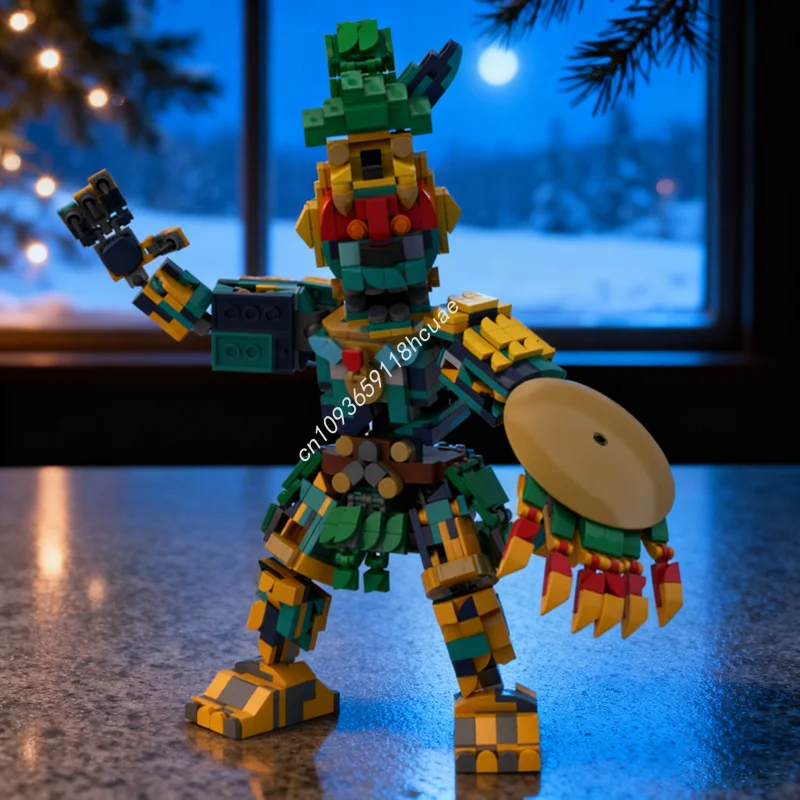 

1055pcs MOC Curse Gamesed Model Building Blocks Construction Assemble Christmas Gifts DIY Creative Idea Education Toy Brick Kids