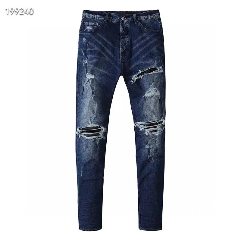 

wd0807 Fashion men jeans 2024 Popular European Design party style men's Clothing