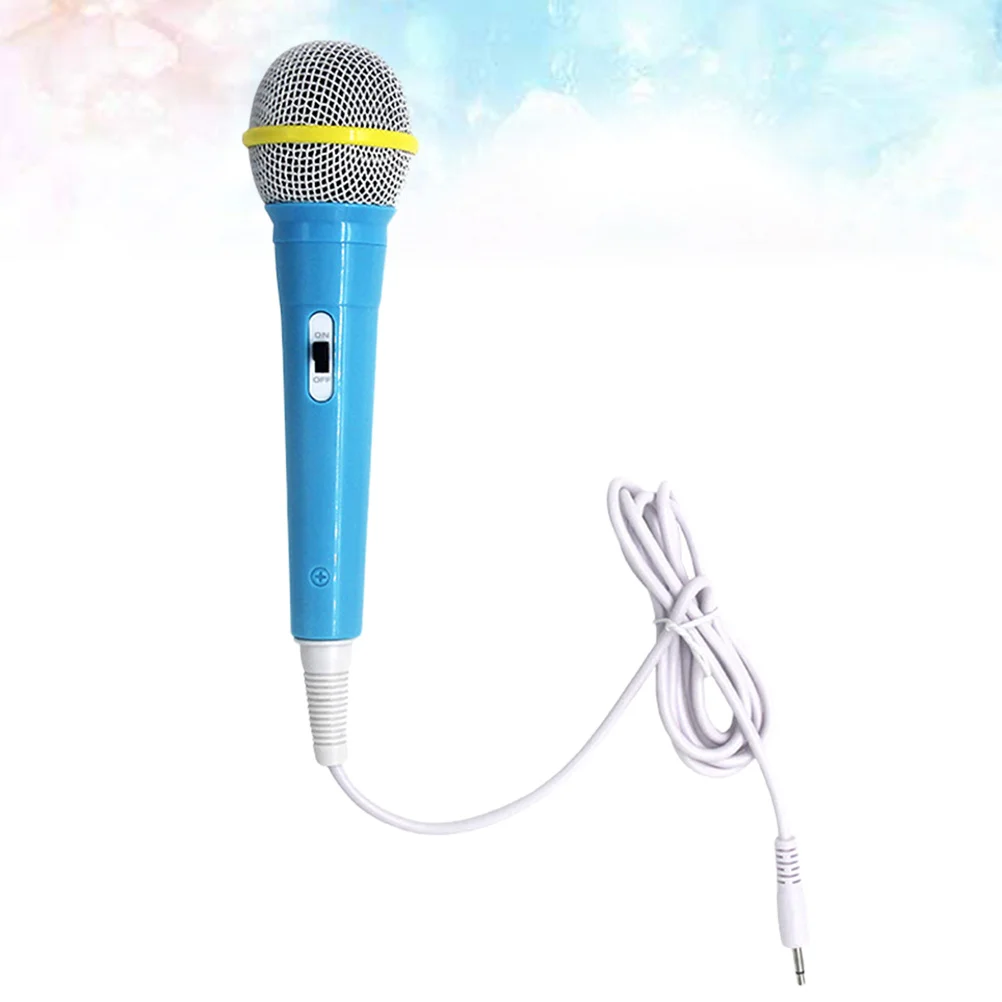 1 stks Vroege Onderwijs Machine Microfoon Cool Fun Muziekinstrumenten voor Kinderen Roze Kleine Lichtgewicht Gemakkelijk Greep Stimuleren Muziek