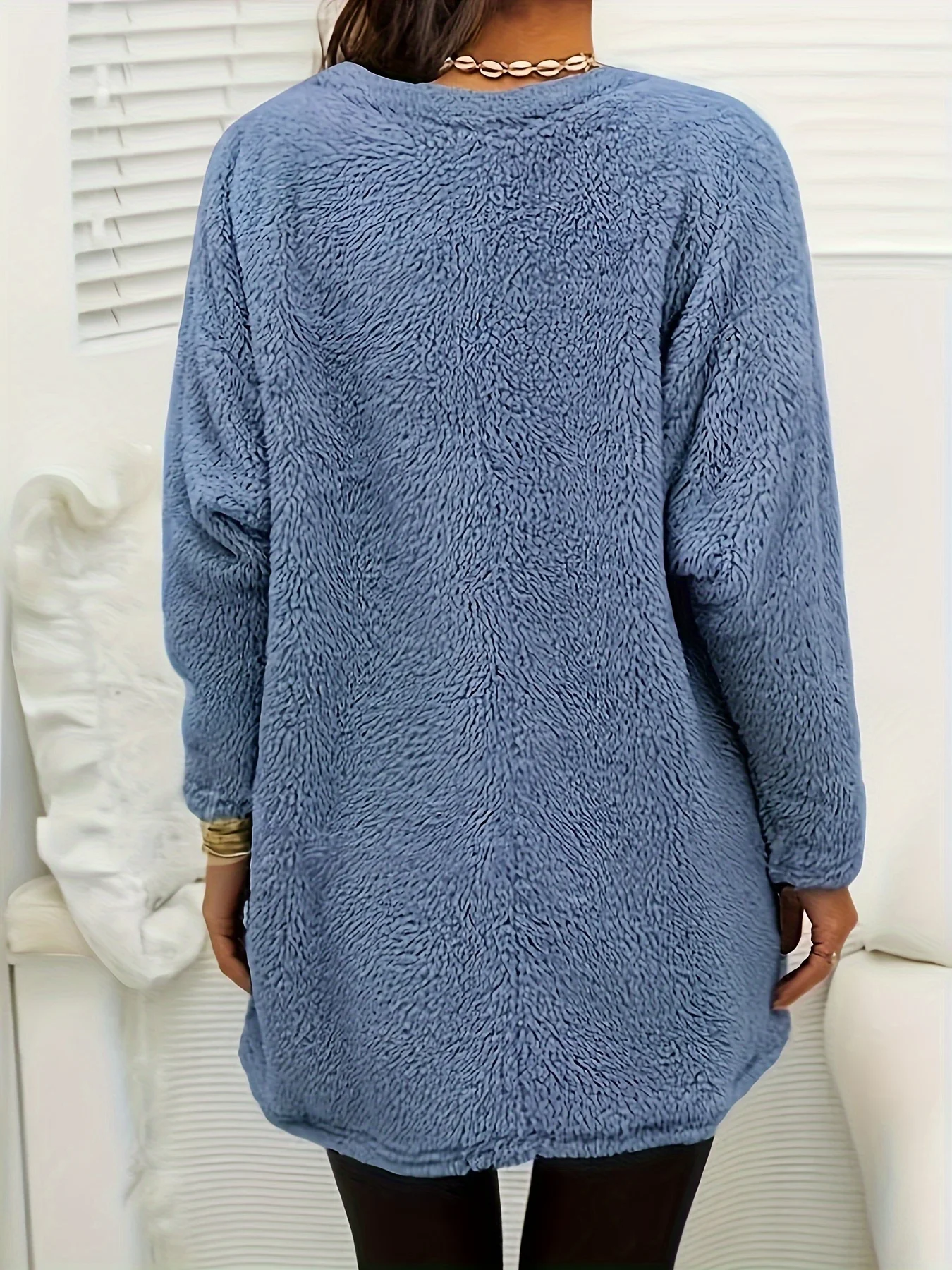 حجم كبير المرأة بلوزة من الصوف Bowknot اليقطين قناع مطبوعة الجولة الرقبة لينة معطف شتاء عادية شتاء كم طويل البلوفرات