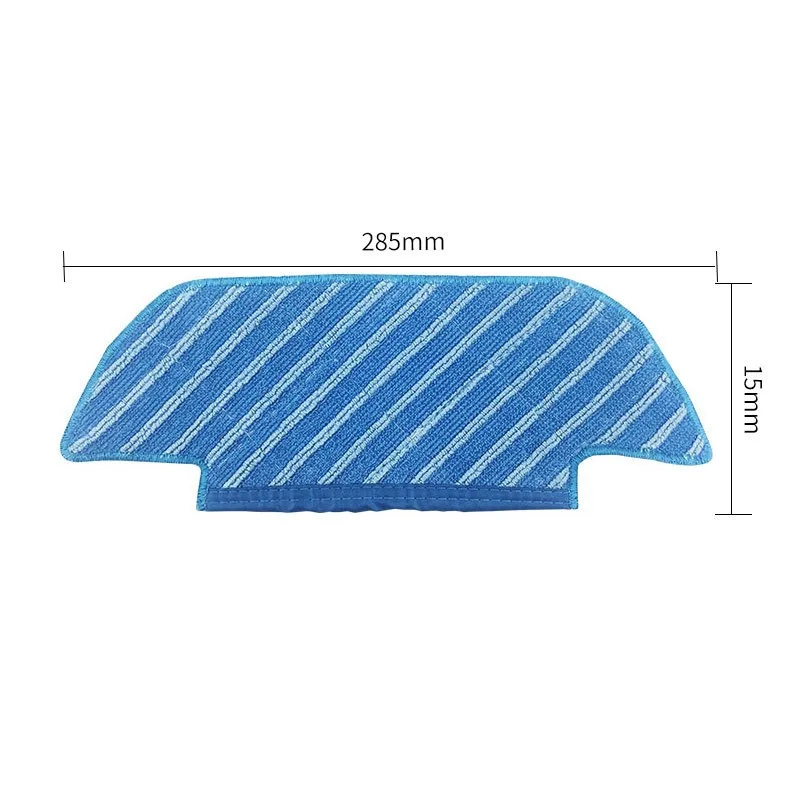 Complete DK33/DK35 Slim 10 Kit: Side Brushes, Mop Cloths, Dust Bin - for Low-Clearance Spaces