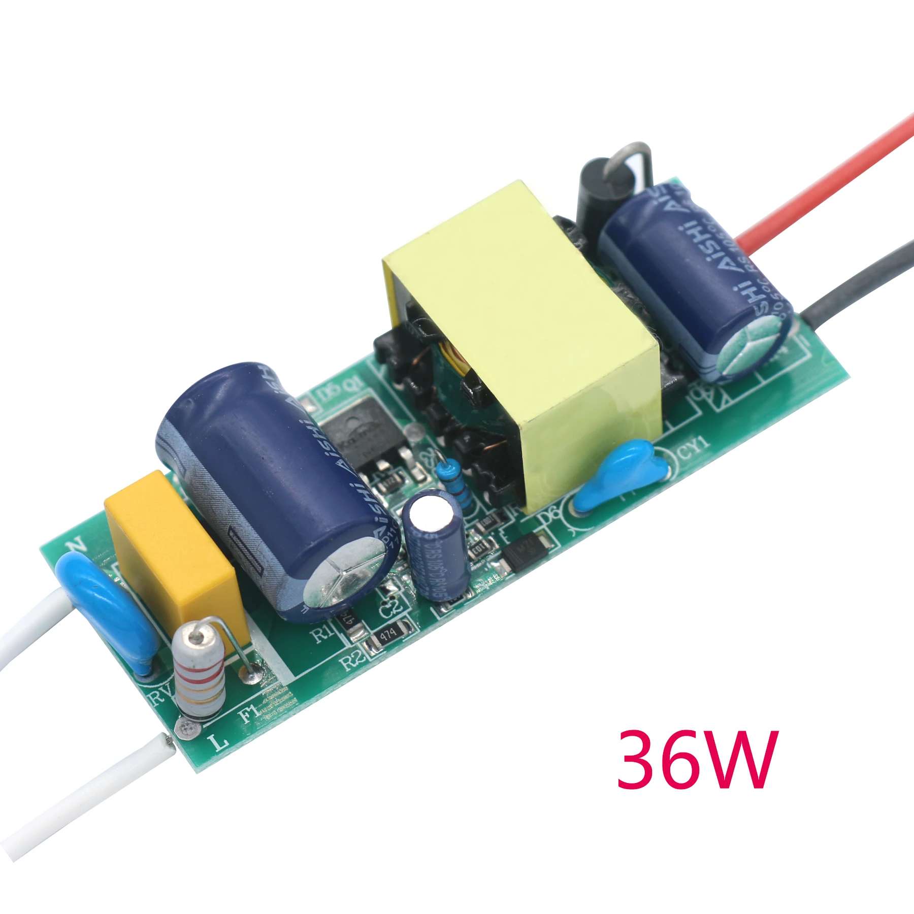 20W 25W 36W LED Lamp Driver Light Transformer 400mA Input AC85-265V Power Supply Adapter Current for LED Spot light Bulb Chip