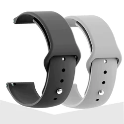 20mm 22mm Silicone Strap For Garmin Vivoactive 3 4 5 Wristband Forerunner 645 245 255 55 Bracelet Garmin Venu/3/2/SQ/2 Plus Band
