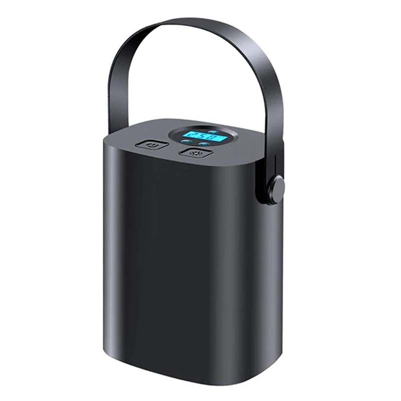 

Перезаряжаемый воздушный компрессор 3000 мАч, мини-портативный насос для накачивания шин, электрический воздушный насос для шин, светодиодный ЖК-дисплей, для автомобилей