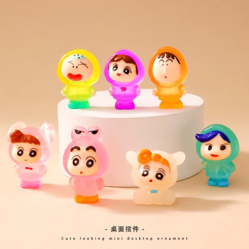 

Crayon Shin-chan peripheral model accessories moe grain DIY resin doll figure model accessories desktop small ornaments