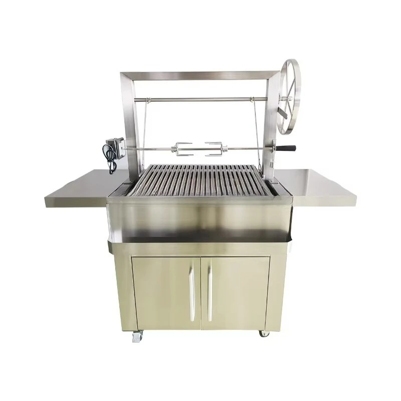 

Outdoor Wood or Charcoal South American Grill