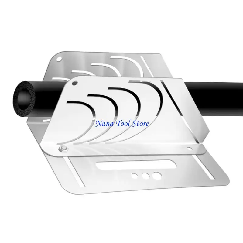 31GJ Foam Pipe Cutter Tool Tube Lagger Cutter Insulation Cutting Fixture Stainless