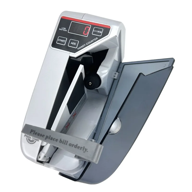 

V30 LED Display Mini Portable Bill Counter Use Battery/Plug Handy Money Machine for Cash and Banknote Currency Counting Dinero