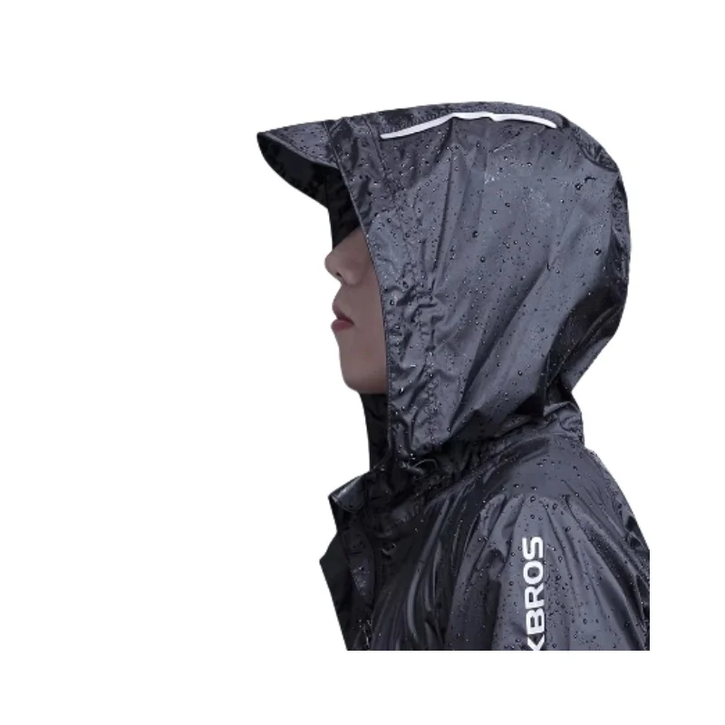 ROCKBROS Bicycle Raincoat Jacket Men Hooded Design Sun Peotection Brearhable Mesh European Size