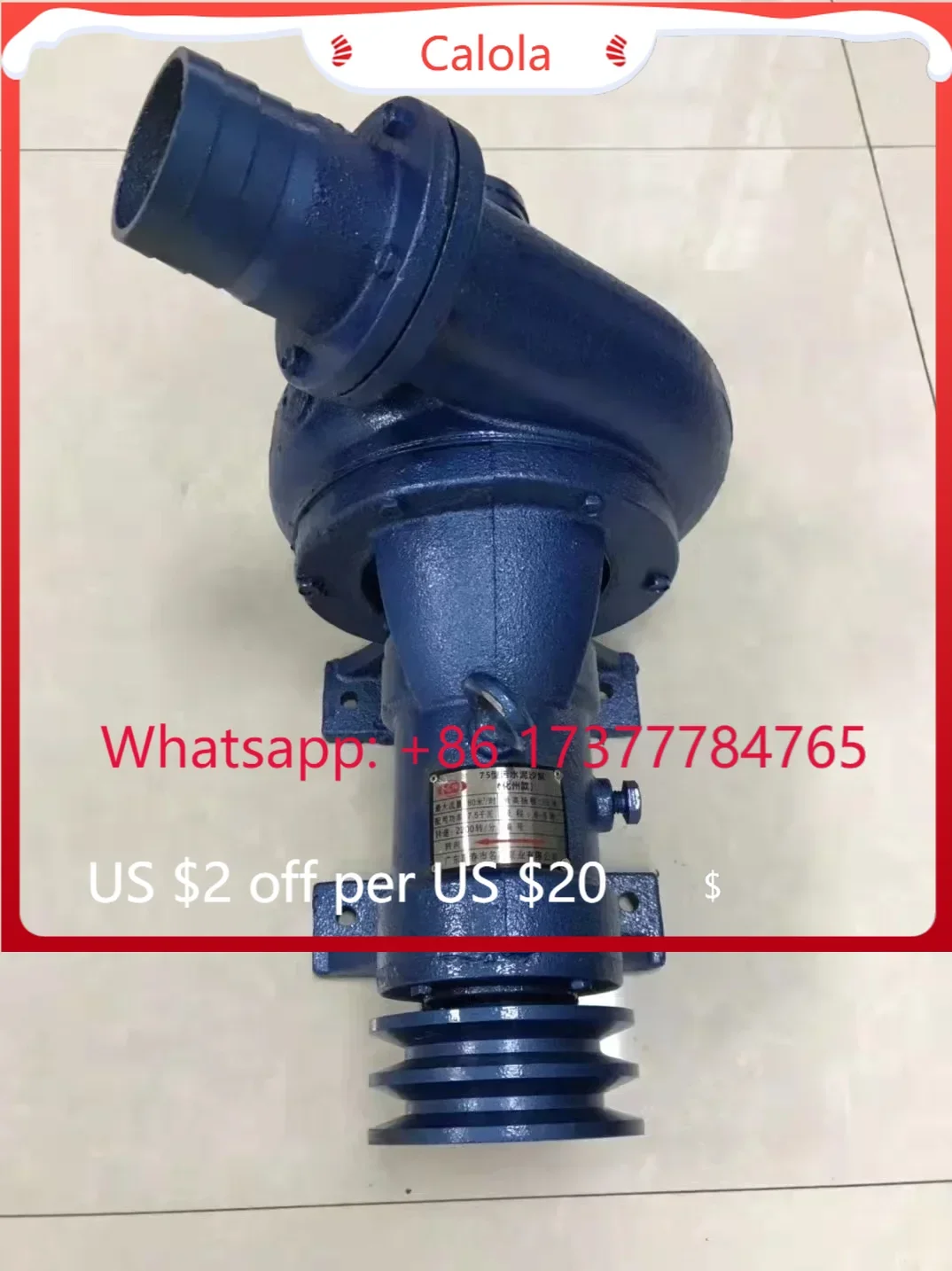 River Sand Pump 3 Inch Hot Sale Dredging Sand Mud Pump