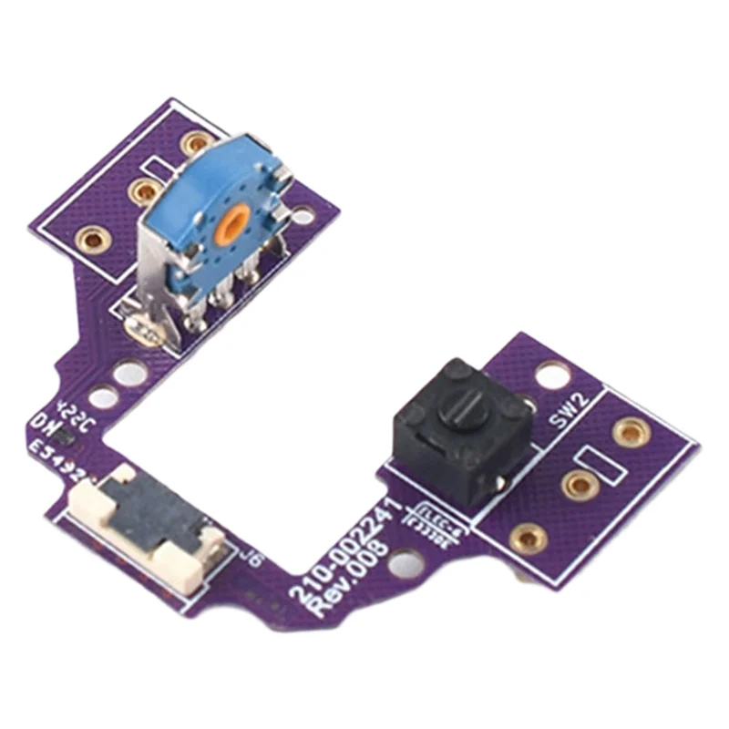 

HJ-TTC пылезащитный золотой кодировщик для Logitech G Pro X сверхлегкая печатная плата с возможностью горячей замены