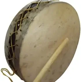 hand drum 8 IN, shaman drum, frame drum, world drum, handmade drum