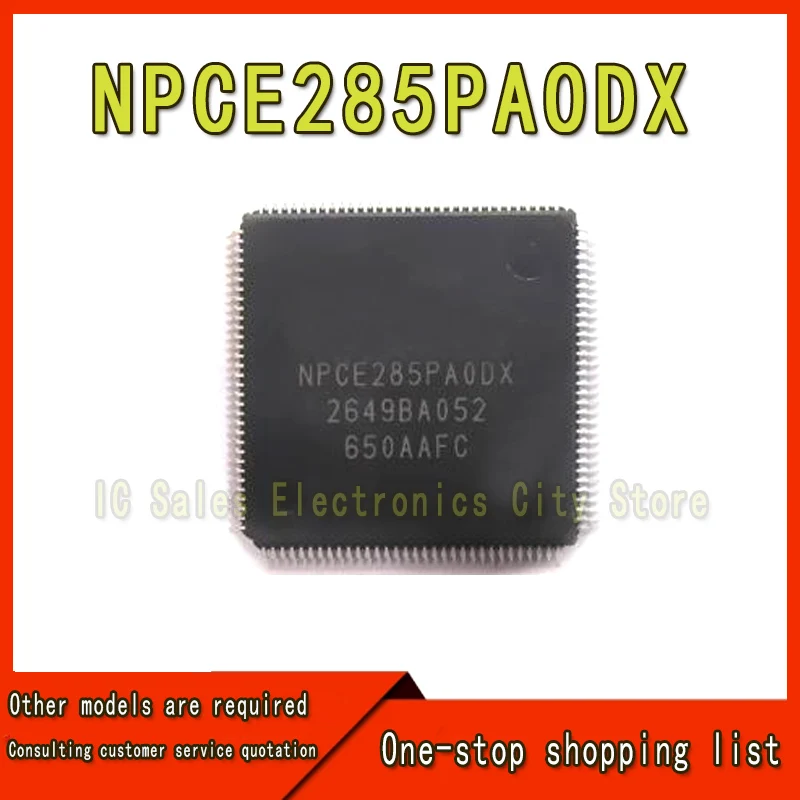 (1 stuk) 100% Nieuwe NPCE285PA0DX NPCE285PAODX QFP-128 Chipset