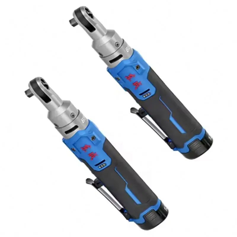 Chiave a cricchetto elettrica 25239902 Chiave ricaricabile Chiave ad angolo retto Batteria al litio 12V Tubo Racker