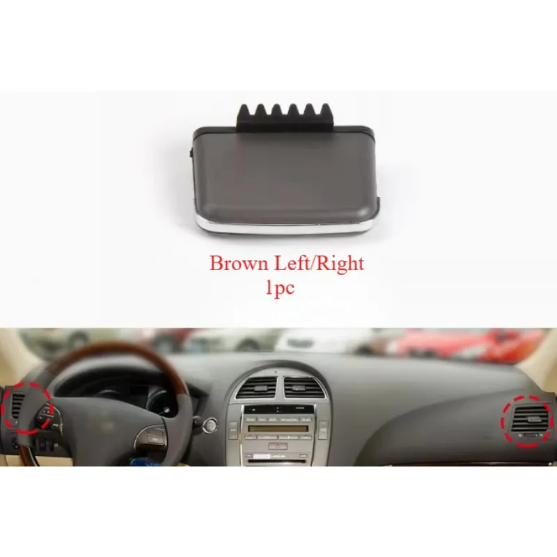 Air Conditioning Vent Toggle Blowing Adjusting Piece Snap Clip Left Right for Lexus ES240 ES350 2006 2007 2008 2009 2010-2012