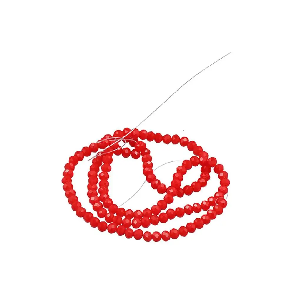 Jewelry Findings Bracelet Finding Loose 3/4mm Austria Faceted Jewelry Making Glass Beads Crystal Beads Spacer Beads