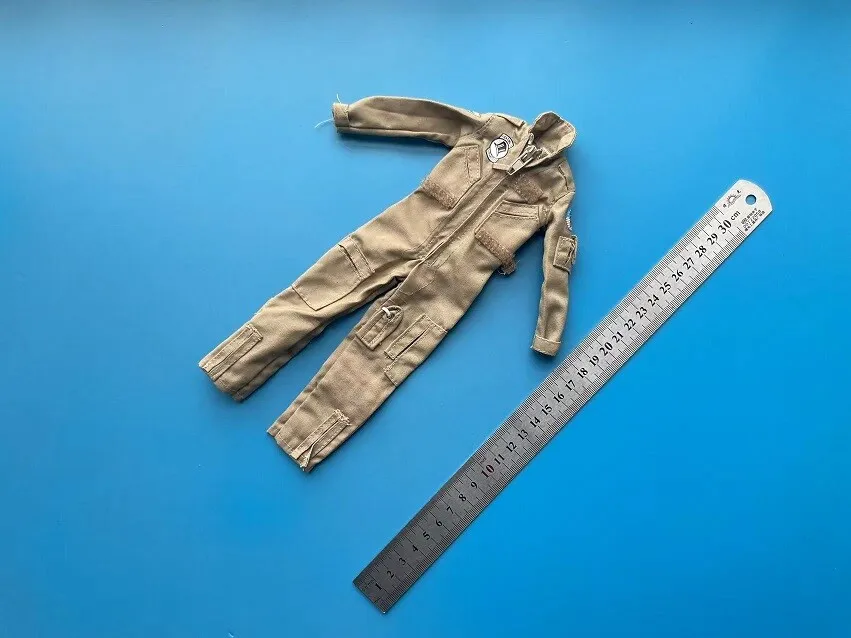 

zqn 1/6 Scale Female Clothes Sodier BBI Modern US Army Pilot Jumpsuit for 12''