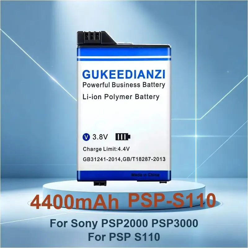 4400mAh High Capacity Battery For Sony For PSP2000 For PSP3000 For PSP S110 Gamepad