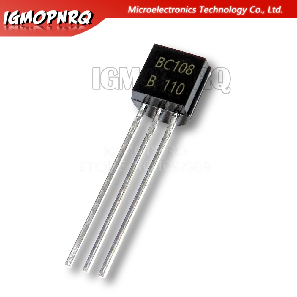 10pcs BC108B TO-92 BC107B BC108B BC109B BC237B BC107 BC108 BC109 BC237 TO92 Transistor