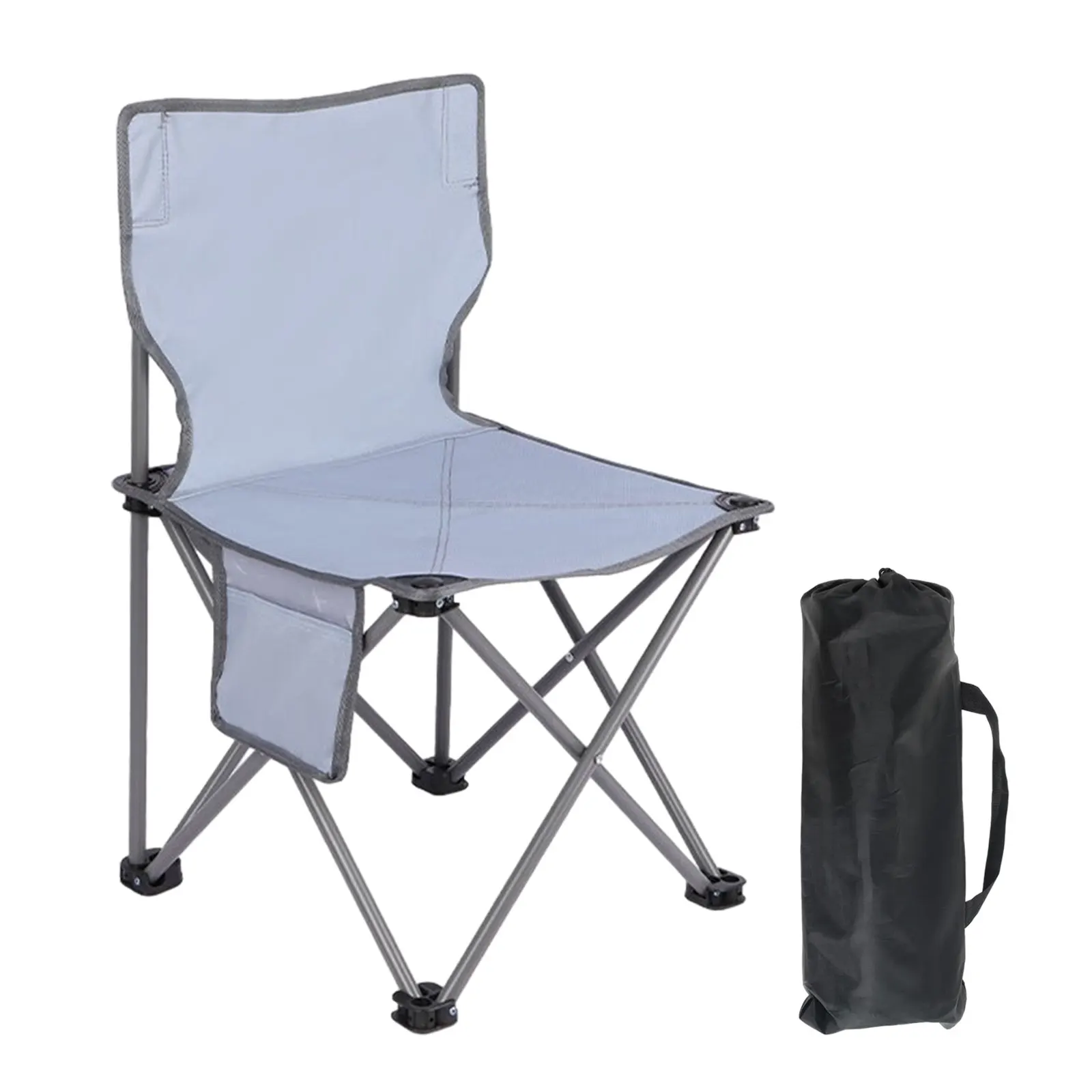 Portable Camping Chair Outdoor Folding Chair Furniture Folding Chair For Park Garden Patio Convenient Fishing Chair