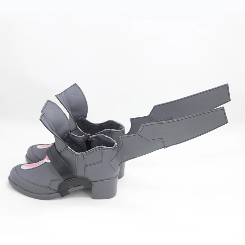 Game Pretty Derby Mihono Bourbon Cosplay Shoes Halloween Carnival Boots Cosplay Prop PU Leather Shoes Custom Made