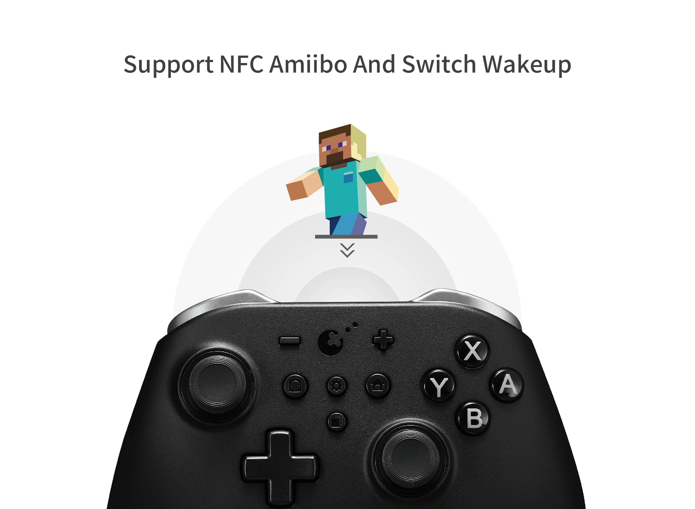 GuliKit Bluetooth-Spielcontroller mit TMR-Joystick und Hyperlink 2 Adapter für Windows/Switch 2/Steam Deck/iOS/macOS – Detail 17