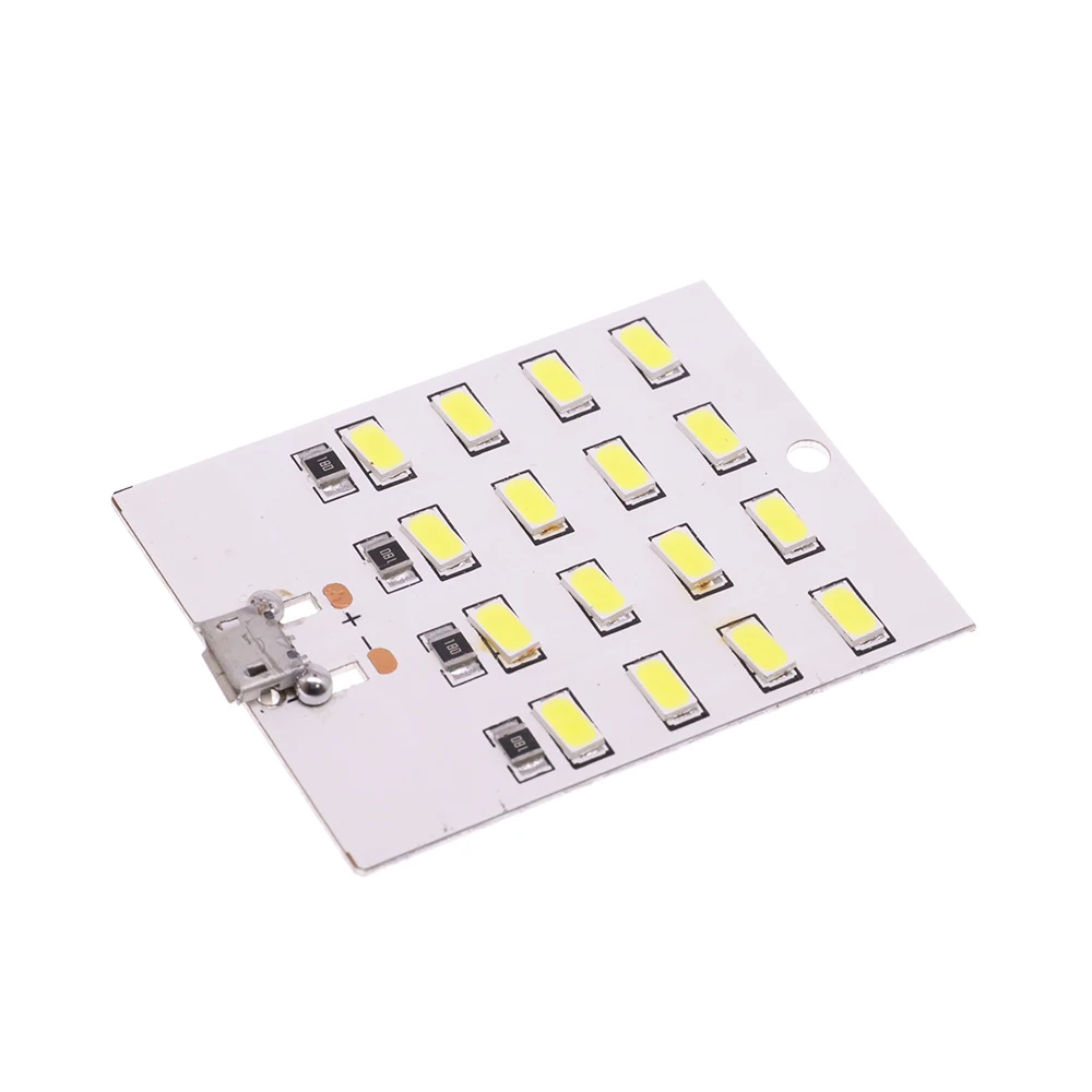 مصباح طوارئ محمول USB ، لوحة إضاءة LED بيضاء ، مصباح USB محمول ، جودة عالية ، SMD ، 5 فولت ، 430mA ~ 470mA