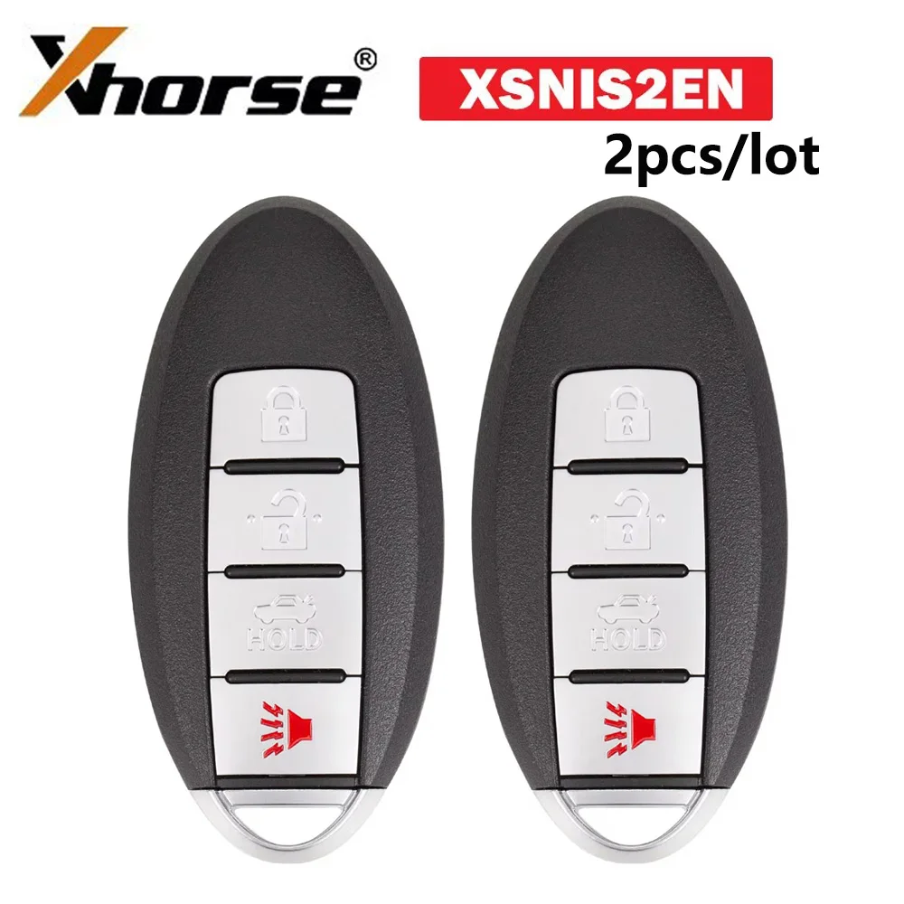 Xhorse XSNIS2EN Smart Key for Nissan Style 4 Buttons 2pcs/lot