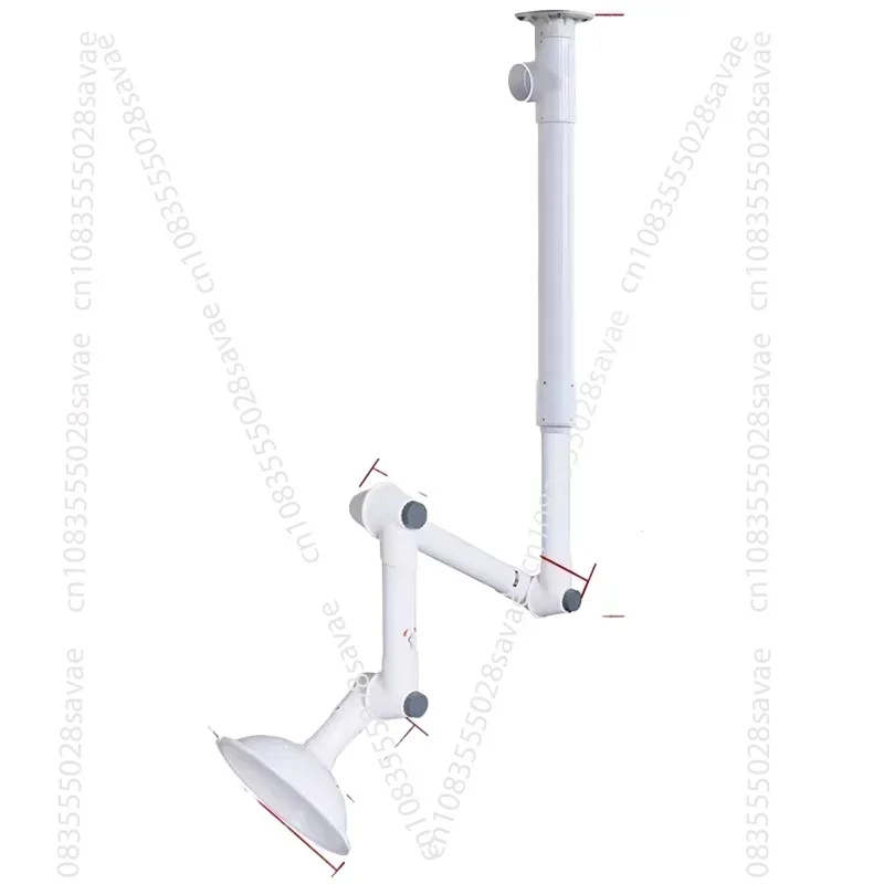 Laboratory Universal Vientiane Exhaust Hood Suction Hood Suction Arm Folding Telescopic Corrosion Resistant