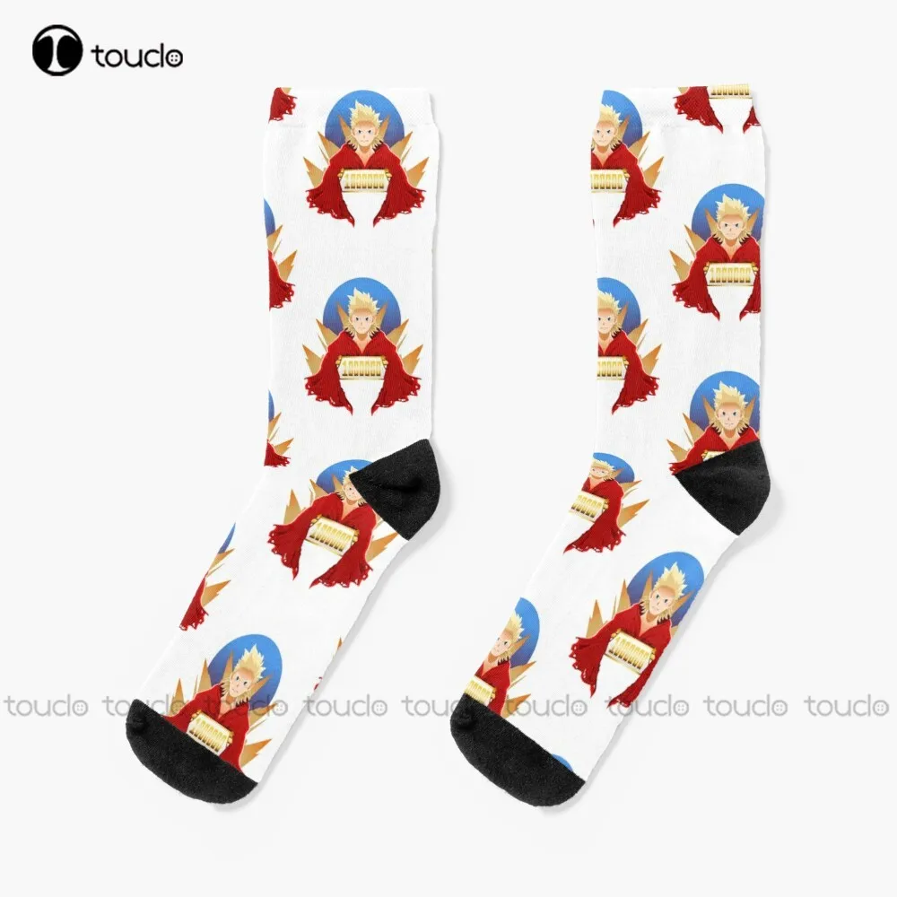 Lemillion Socks White Men'S Socks Fashion Creative Leisure Funny Art Abstract Oil Painting Socks Street Skateboard Socks 1Pair