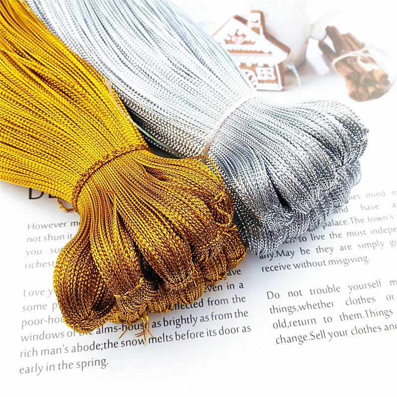 

Gold and Silver Thread Jewelry Label Diy Jewelry Label Tag Pendant Multi-purpose Thin Thread Special Price Tag Hanging Thread