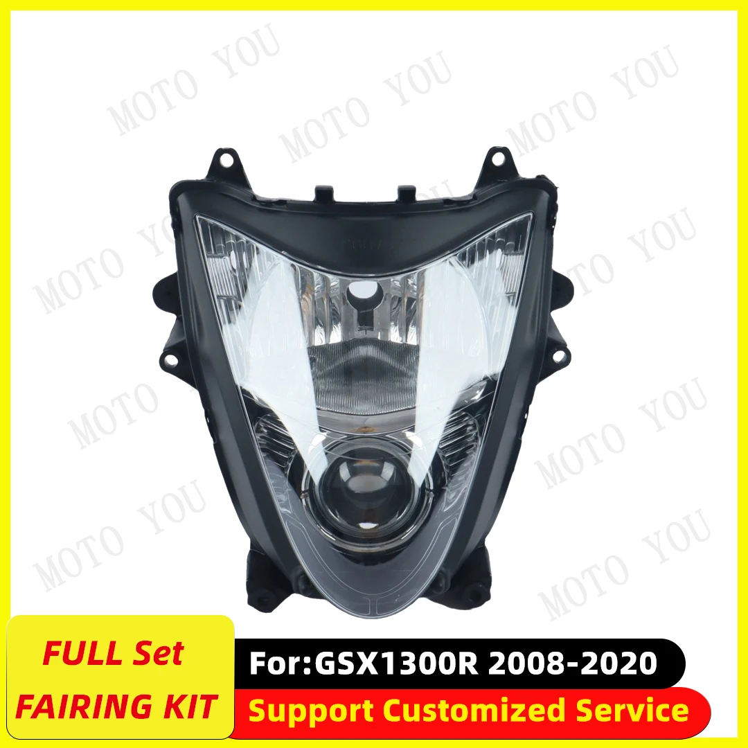 

Clear Headlight Headlamp Assembly For Suzuki Hayabusa GSX1300R 2008-2020 2019 2018 2017 2016 2015 2014 2013 2012 2011 Motorcycle
