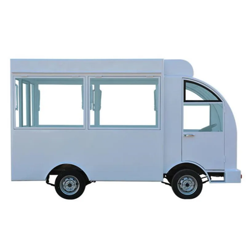 Mobile Food Truck Hot Sale Snack Trailer With Customized Color And Inside Fast Coffee Cart