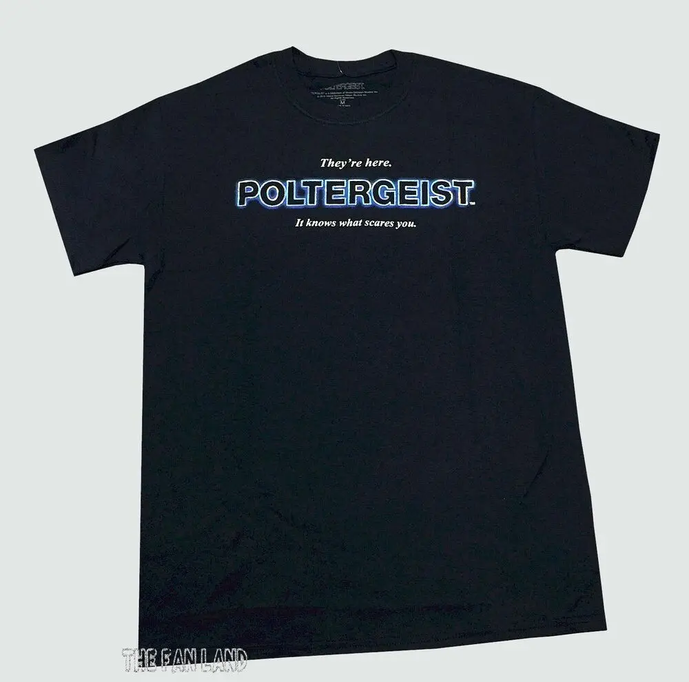 New Poltergeist 1982 they're here Mens Vintage Throwback T-Shirt