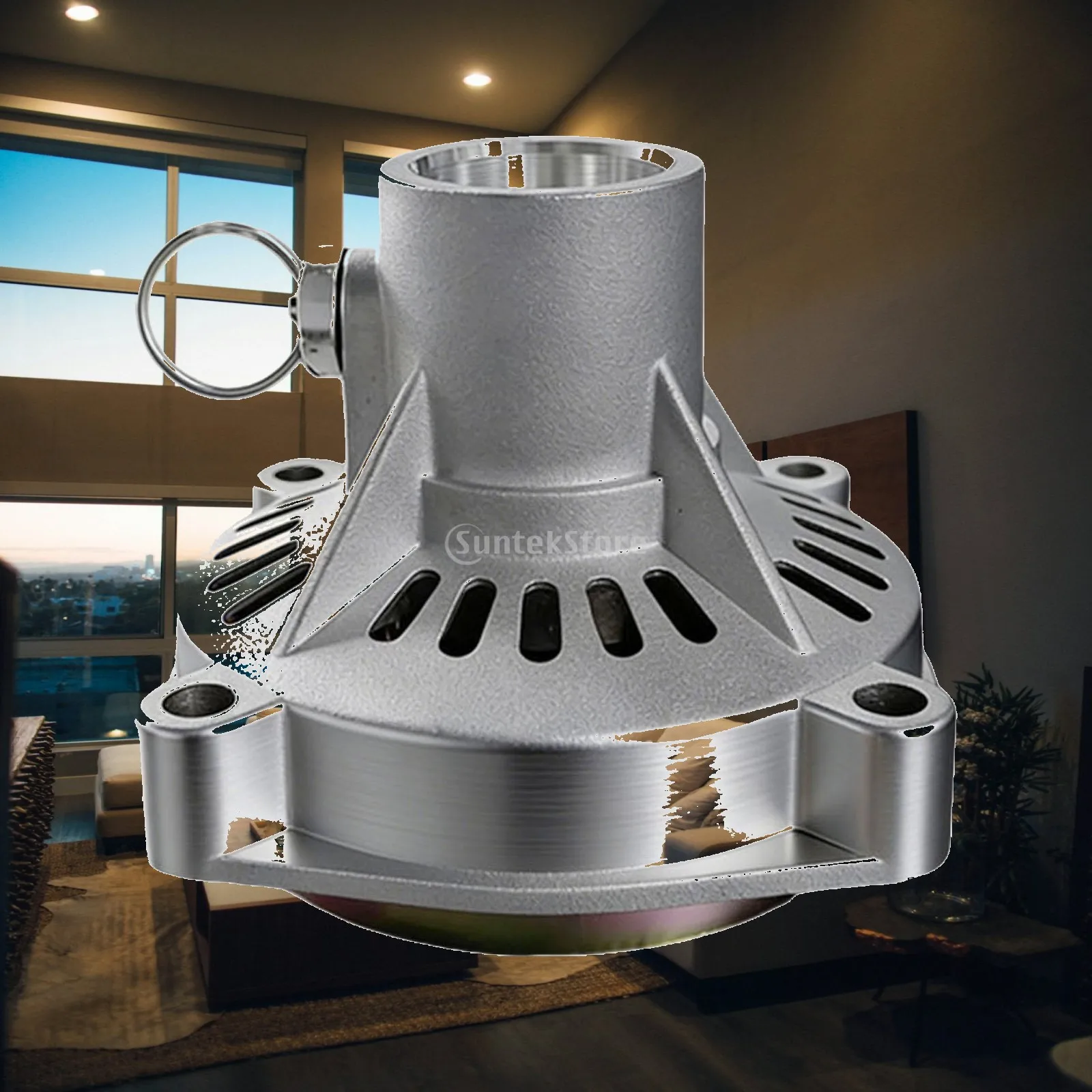 Easy Installation Mower Connection Plate Durable Aluminum Accessory Part for Grass Trimmer Cutting Tool Replacement