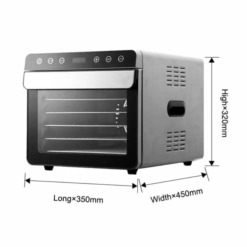 Mini Oven Multifunctional Baking Oven Adjus Temperature Timer Toaster Oven For Home Bread Cake Pizza