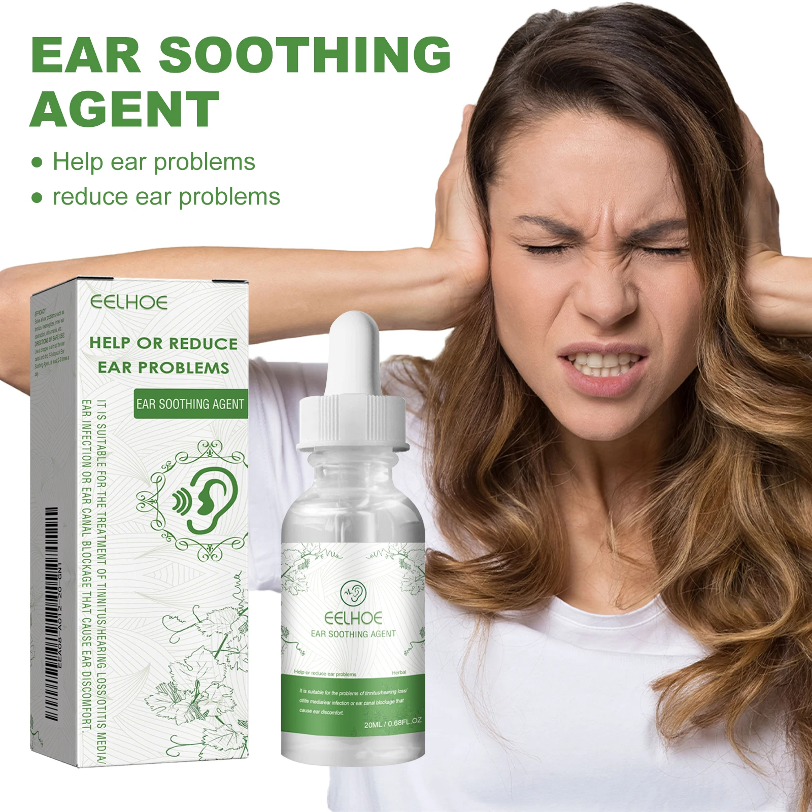 

Tinnitus Ear Drops Ear Ringing Gentle Relieving Health Discharge Care Tinnitus Fluid Ear Ear Deafness Swelling Otitis Care