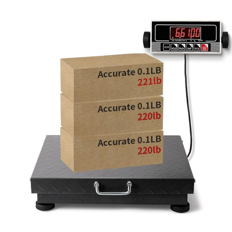 660lbs Heavy Duty Postal Scale with Steel,  Scale for Packages/Pets/Luggage/Warehouse/Office，home.