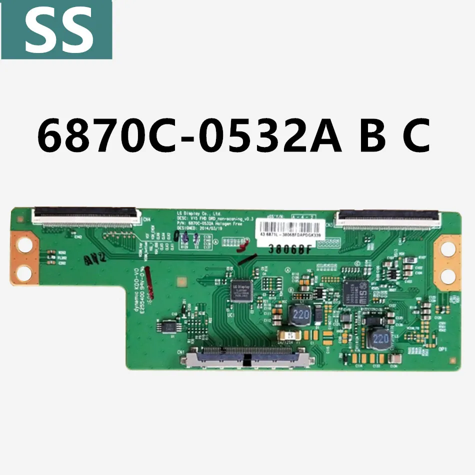 6870C-0532B 6870C-0532A 6870C-0532C T-CON board 43 inch 49 inch 55 inch TV logic board